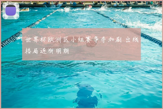 世界杯欧洲区小组赛争夺加剧 出线格局逐渐明朗